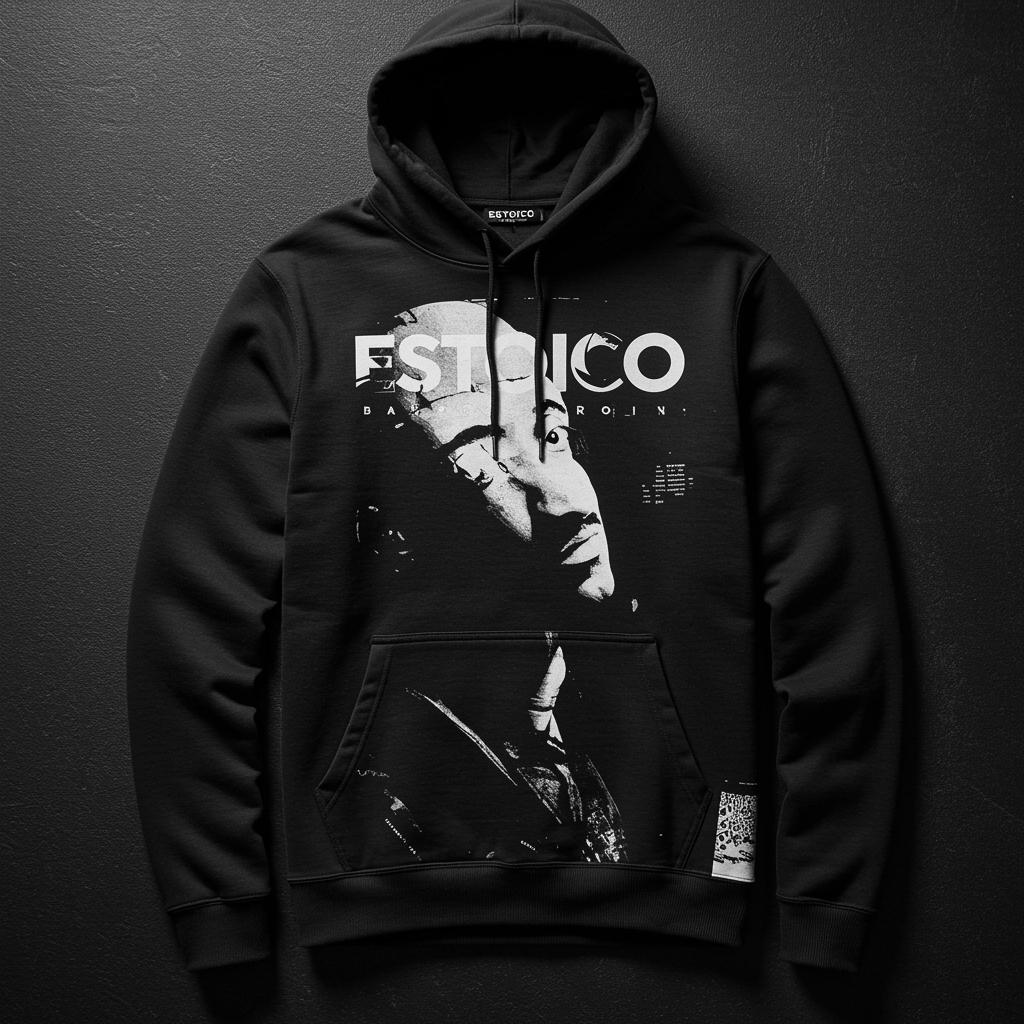 Estoico operative in hoodie