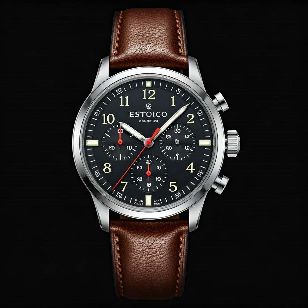 Estoico watch close-up