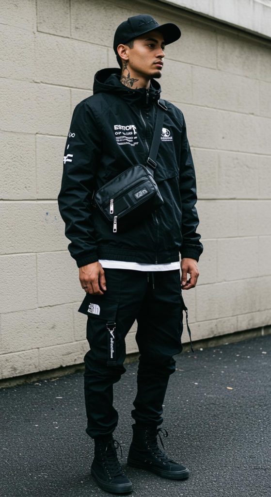 Estoico model with urban backdrop